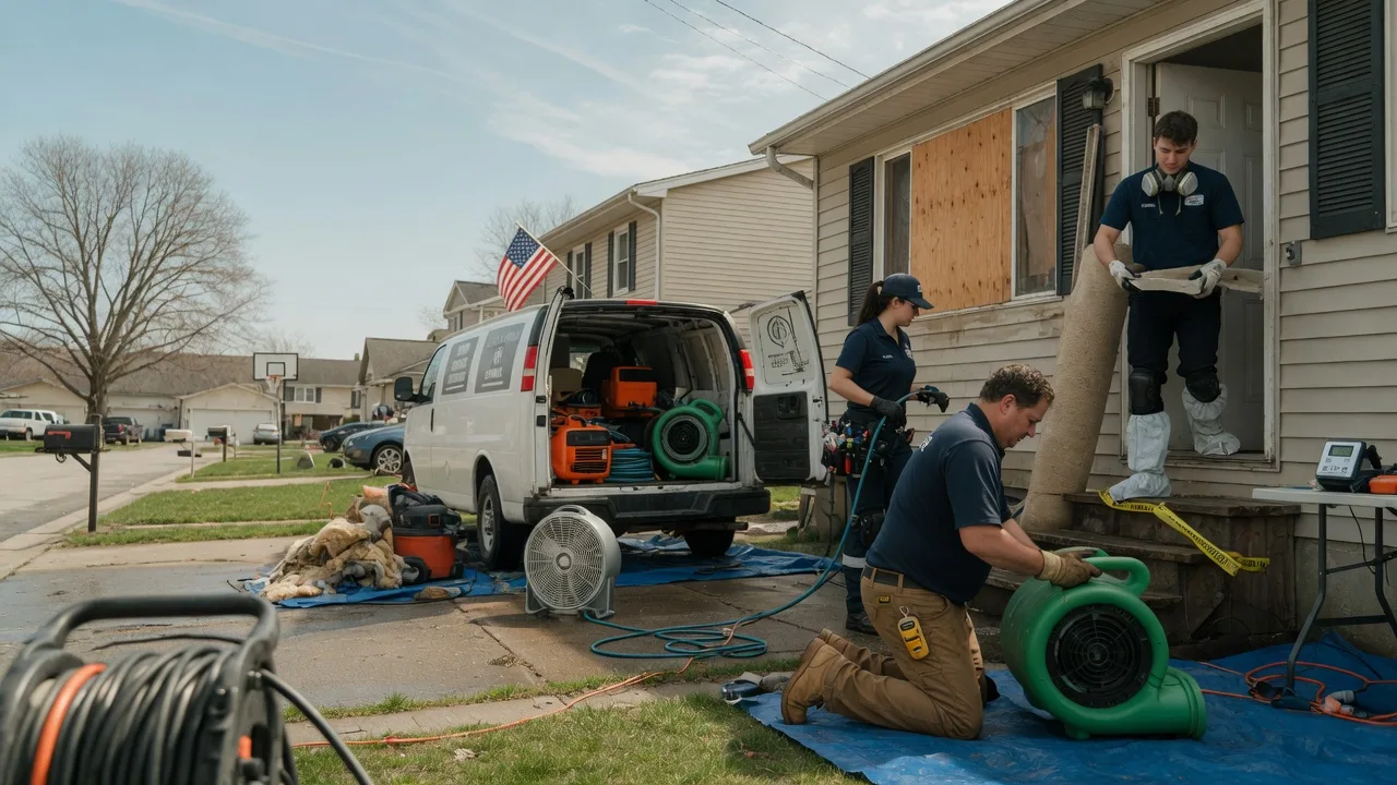Water Damage Restoration in Quenemo, KS near me